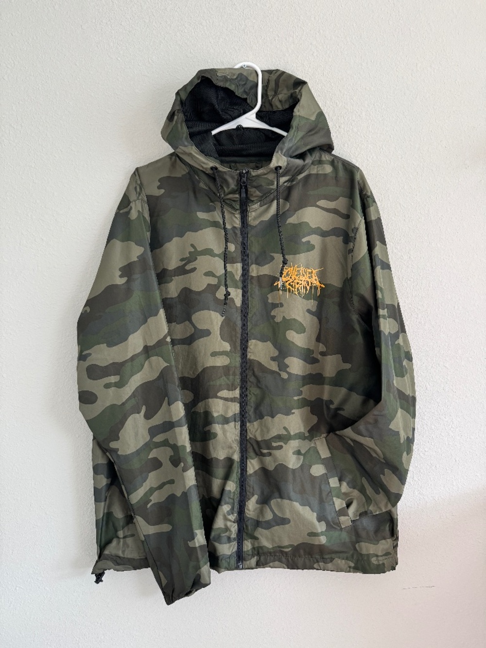 Chelsea Grin Hostage Camo Windbreaker Jacket Men’s L/XL